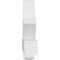 Ekena Millwork Kennewick Architectural Grade PVC Gable Bracket, 84"W x 17 1/2"H x 4"D x 4"F, 5/12 Pitch GBP084X18X0404KEN00 - alternate 5